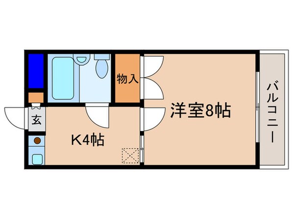 シャンポールの物件間取画像